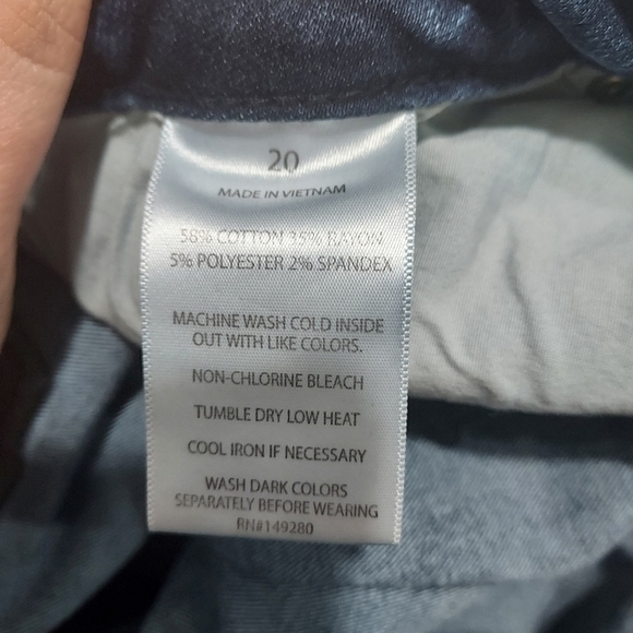 Women's Skinny Jeans in Dark Blue - Picture 11 of 12